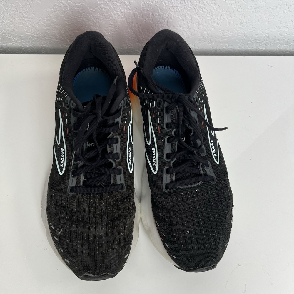 Brooks Glycerin 20 Women's Size 10 B Black Orange Running Shoes 1203691B045 - Picture 3 of 8